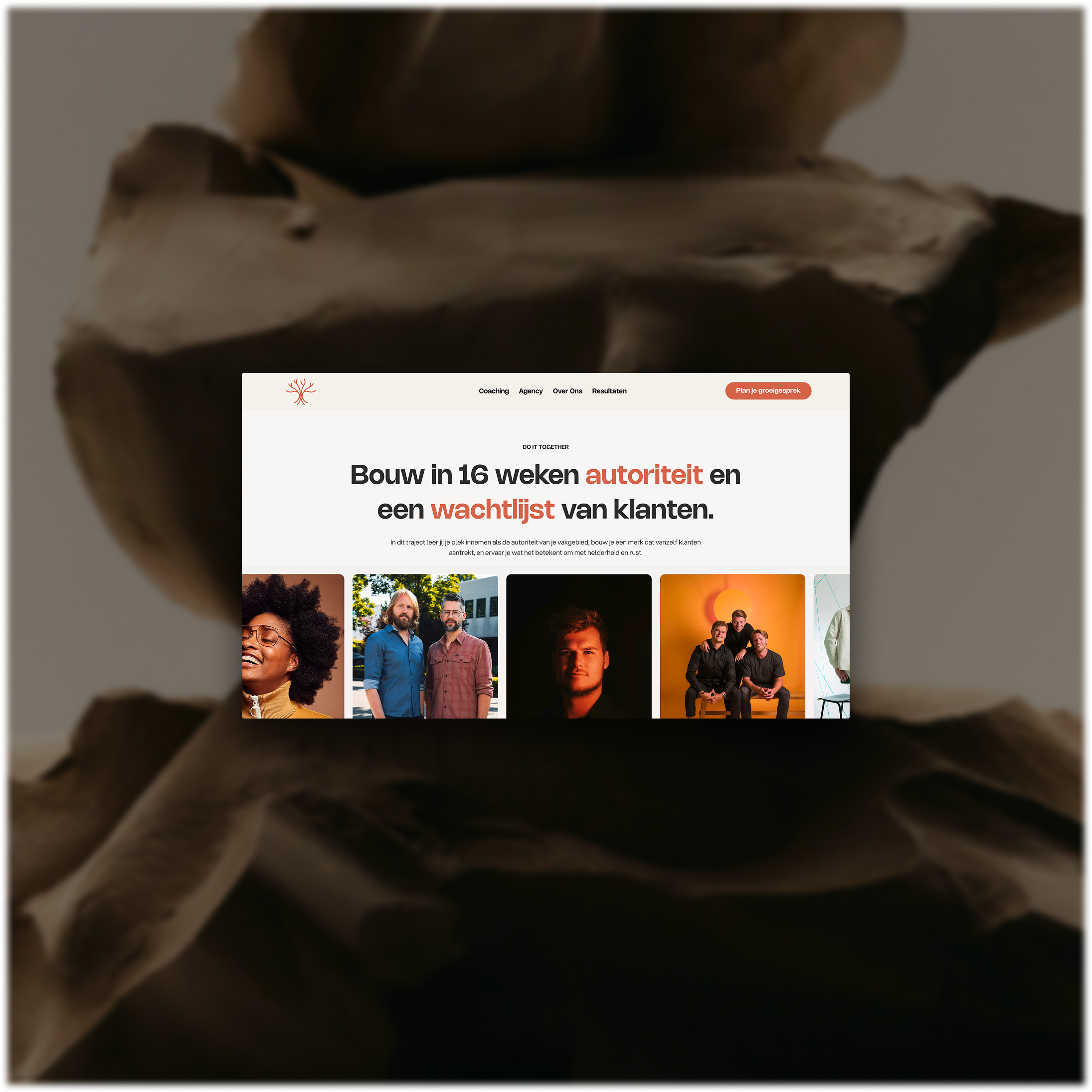Tribe Leaders website preview